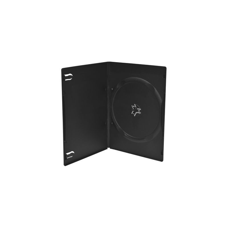 7mm Slim DVD case for 1 disc, black