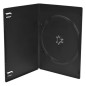 5mm Slim DVD case for 1 disc, black