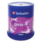 Verbatim DVD+R AZO 4,7GB 16X superficie plata mate tarrina 100 Verbatim DVD+R AZO 4,7GB 16X superficie plata mate tarrina 100