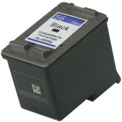 HP 56 C6656AN Tintenpatrone Schwarz, kompatibel | DVDi.fr