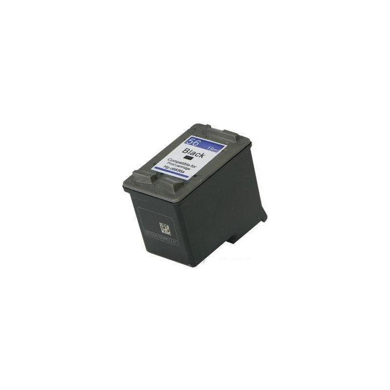 HP 56 Cartouche d'encre compatible noire - C6656AN