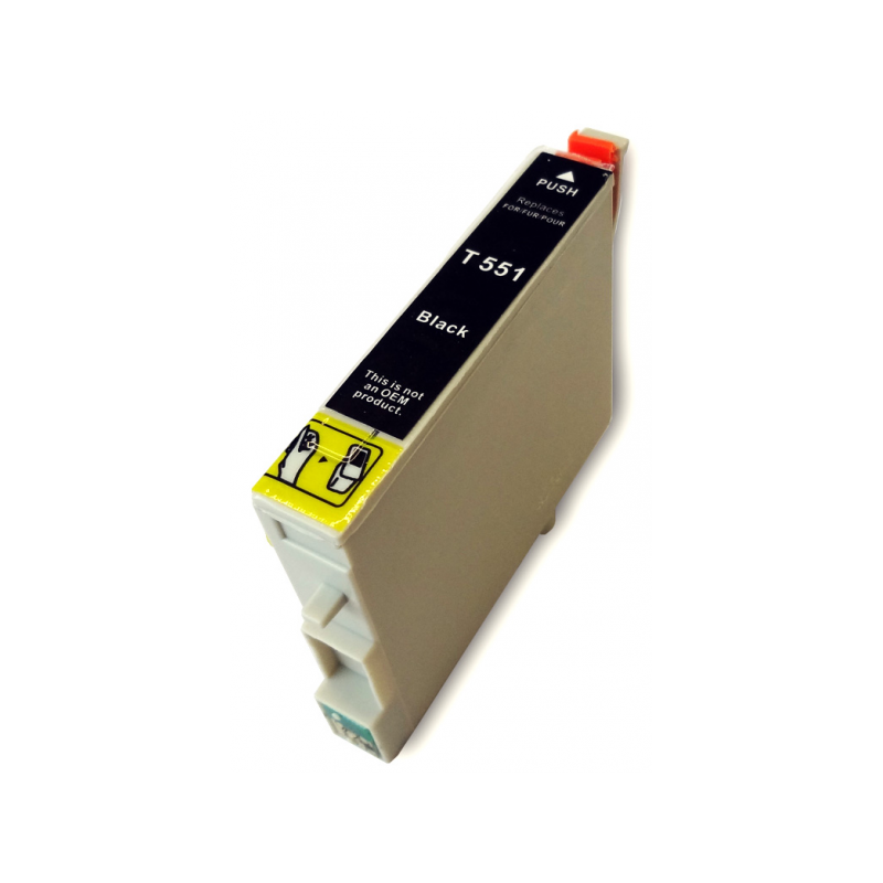 Tinteiro Epson T0551 Preto Compatível