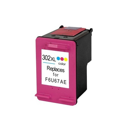 Remanufactured HP 302XL Tri-colour ink cartridge – pack of 3