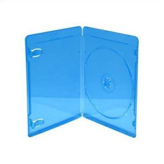 MediaRange Blu-ray case for 1 disc, 11 mm, blue | DVDi.fr