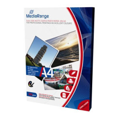 MediaRange Fotopapier A4 beidseitig matt, 200 g – 50 Blatt