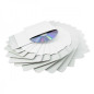 MediaRange Kartonhüllen für CD/DVD 200g ohne Fenster, Pack 50