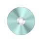 Prof. Line CD-R 700MB 80min 52x, stampabile inkjet su tutta la superficie, argento Prosel., wide sput., campana 100