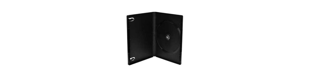 Box DVD y estuches para discos. Protege y guarda tus discos ópticos.